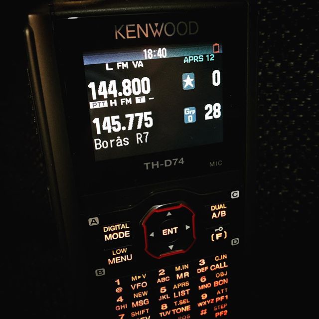 #kenwood #thd74 #aprs #repeater #r7 #hamradio #hamradiouk #sa6bwx #vhf #amateurfunk