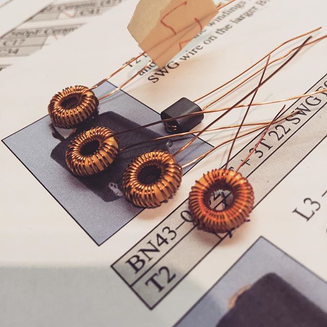 Mkars80 kit #inductor #transformer #qrp #hfradio #shortwave #sa6bwx #hamradio #hamradiouk #radiokits