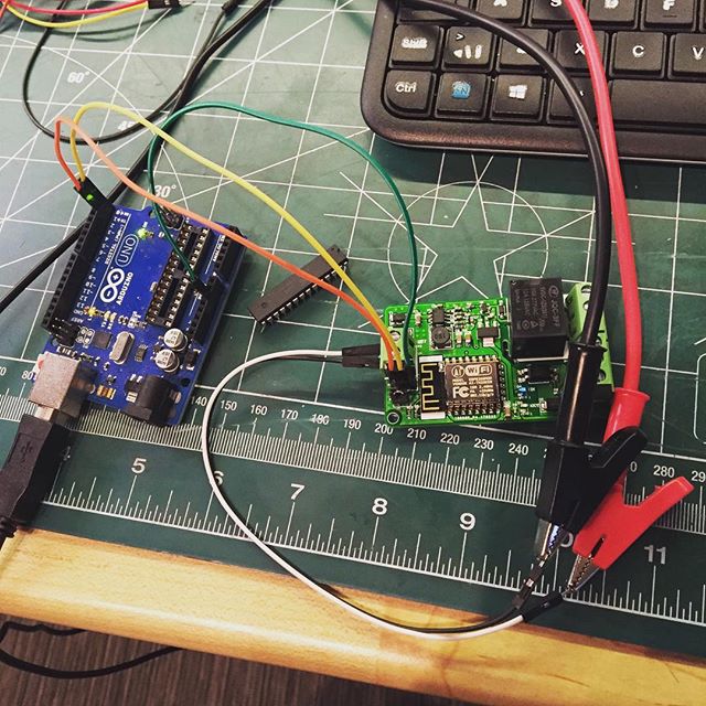 Flashing EspEasy to Yunshan 8266 board. #arduino #esp8266 #esp32 #espeasy #iot #sa6bwx #thingspeak