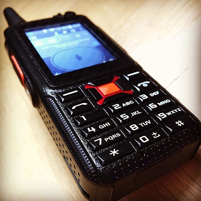 New Network radio. Or does it count as a radio? Maybe phone is better.. #f22+ #wcdma #wifi #sa6bwx #hamradio #hamradiouk #amateuradio #android #zello #ptt #irn #echolink