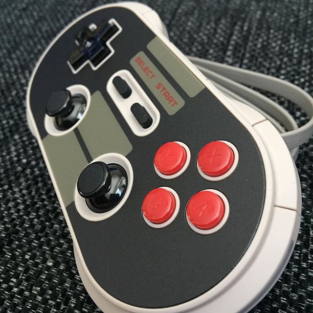 Nice! #8bitdo #retropie #raspberrypi #nintendo #nes #bluetooth #controller #electronics #sa6bwx