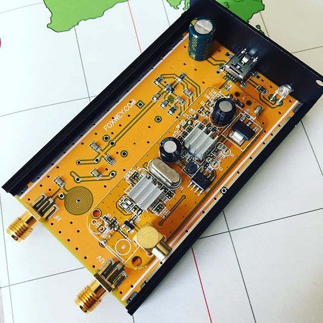 Foxwey Reciever #sdr #reciever #hf #vhf #softwaredefinedradio #sa6bwx #hamradio #hamradiouk #electronics #pcb #pcbdesign